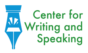 Center for Writing and Speaking Logo